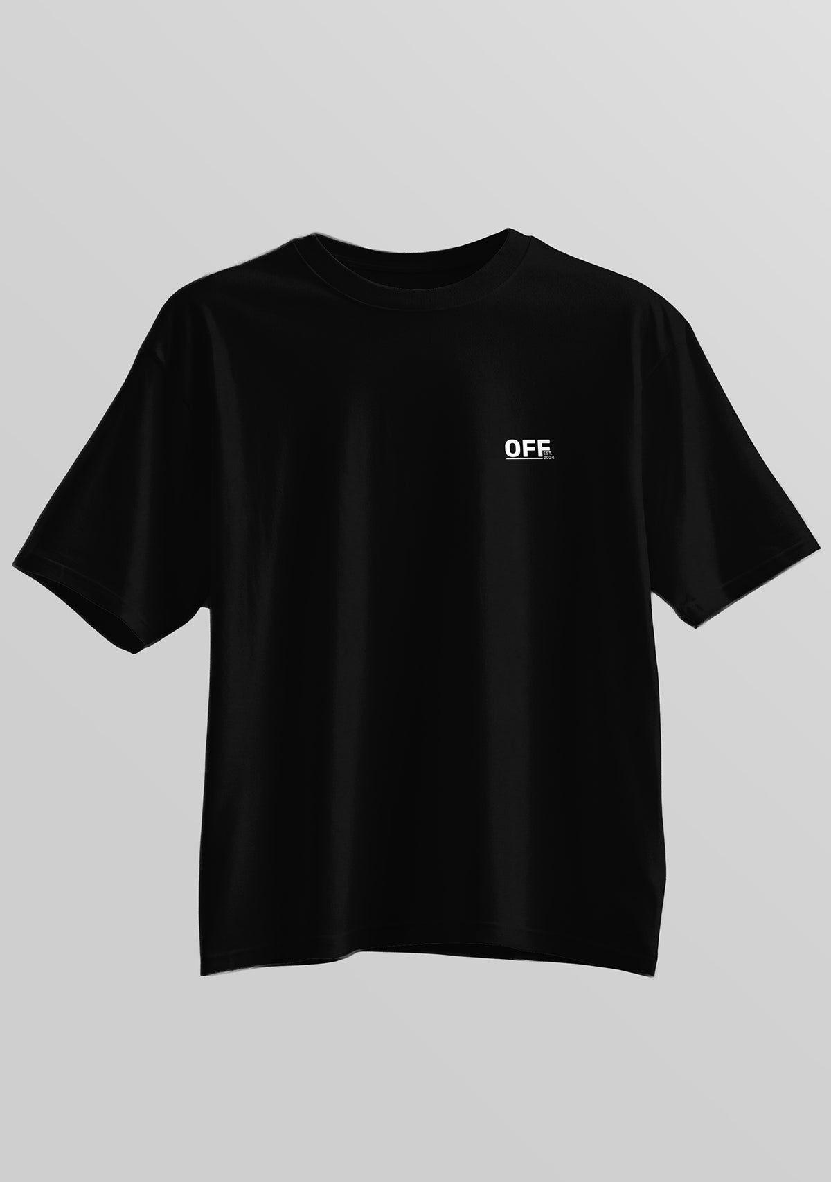 Camiseta Negra Off Style