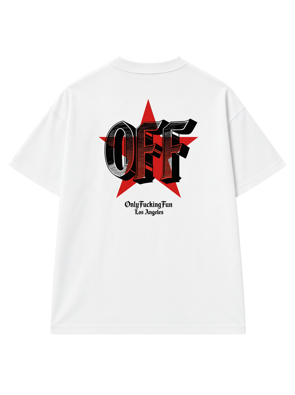 LOST Star T-Shirt White